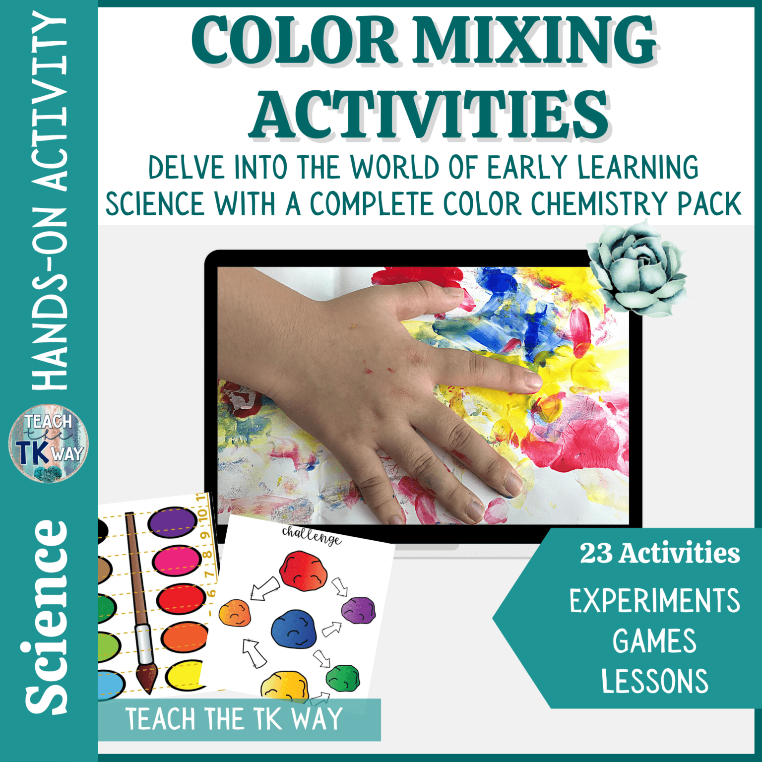 Color Activity for Preschool Chemistry