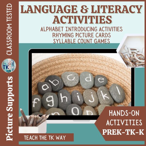 language and literacy activity