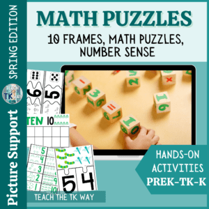 math puzzles pictures printable 10 frames