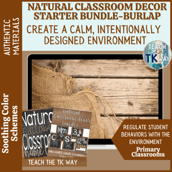 natural classroom decor